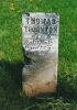 Thomas J Thornton Grave -Close up